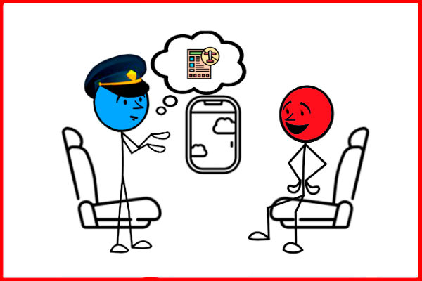 Dialog 17. Im Flugzeug