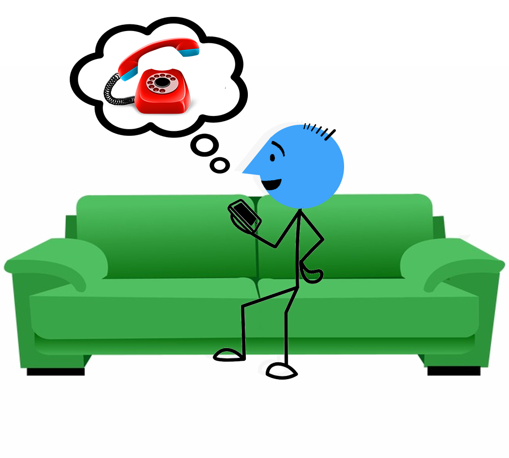 Am Telefon