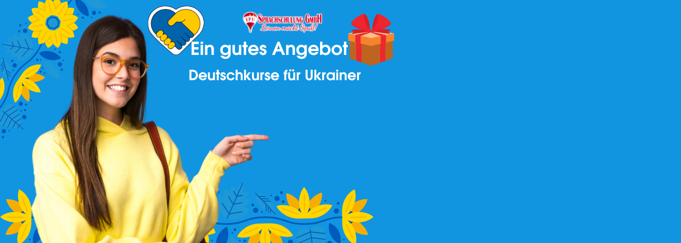 Deutschkurs für Menschen aus der Ukraine in Wien A1, A2, B1, B2, C1, C2