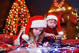 Wie schreibt man Weihnachtsgrüße